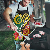 Melanesian Vanuatu Tribal Boar Tusk Apron Tropical Plants and Namele Motifs LT03 - Polynesian Pride