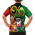 Vanuatu Christmas Family Matching Off The Shoulder Long Sleeve Dress and Hawaiian Shirt Funny Santa with Namele and Boar Tusk Tribal - Polynesian Pride