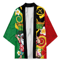Vanuatu Christmas Kimono Funny Santa with Namele and Boar Tusk Tribal - Polynesian Pride