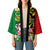 Vanuatu Christmas Kimono Funny Santa with Namele and Boar Tusk Tribal - Polynesian Pride