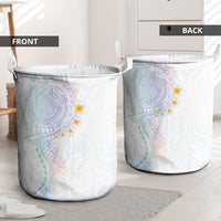 Hawaiian Tribal Tattoo and Plumeria Laundry Basket Polynesian Pattern Sweet LT03 - Polynesian Pride