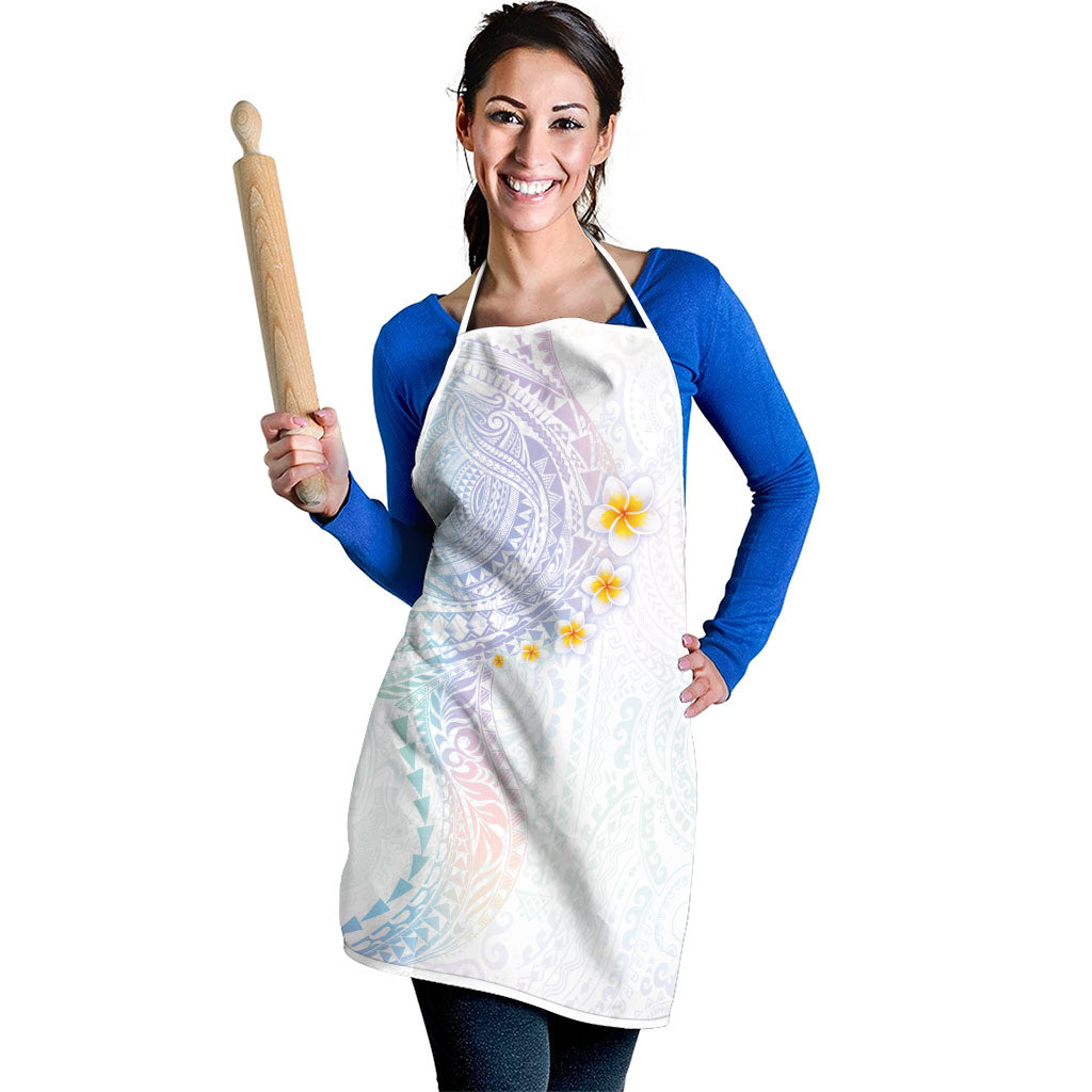 Hawaiian Tribal Tattoo and Plumeria Apron Polynesian Pattern Sweet LT03 - Polynesian Pride