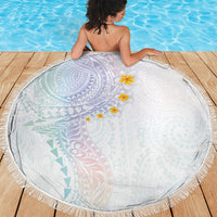Hawaiian Tribal Tattoo and Plumeria Beach Blanket Polynesian Pattern Sweet LT03 - Polynesian Pride