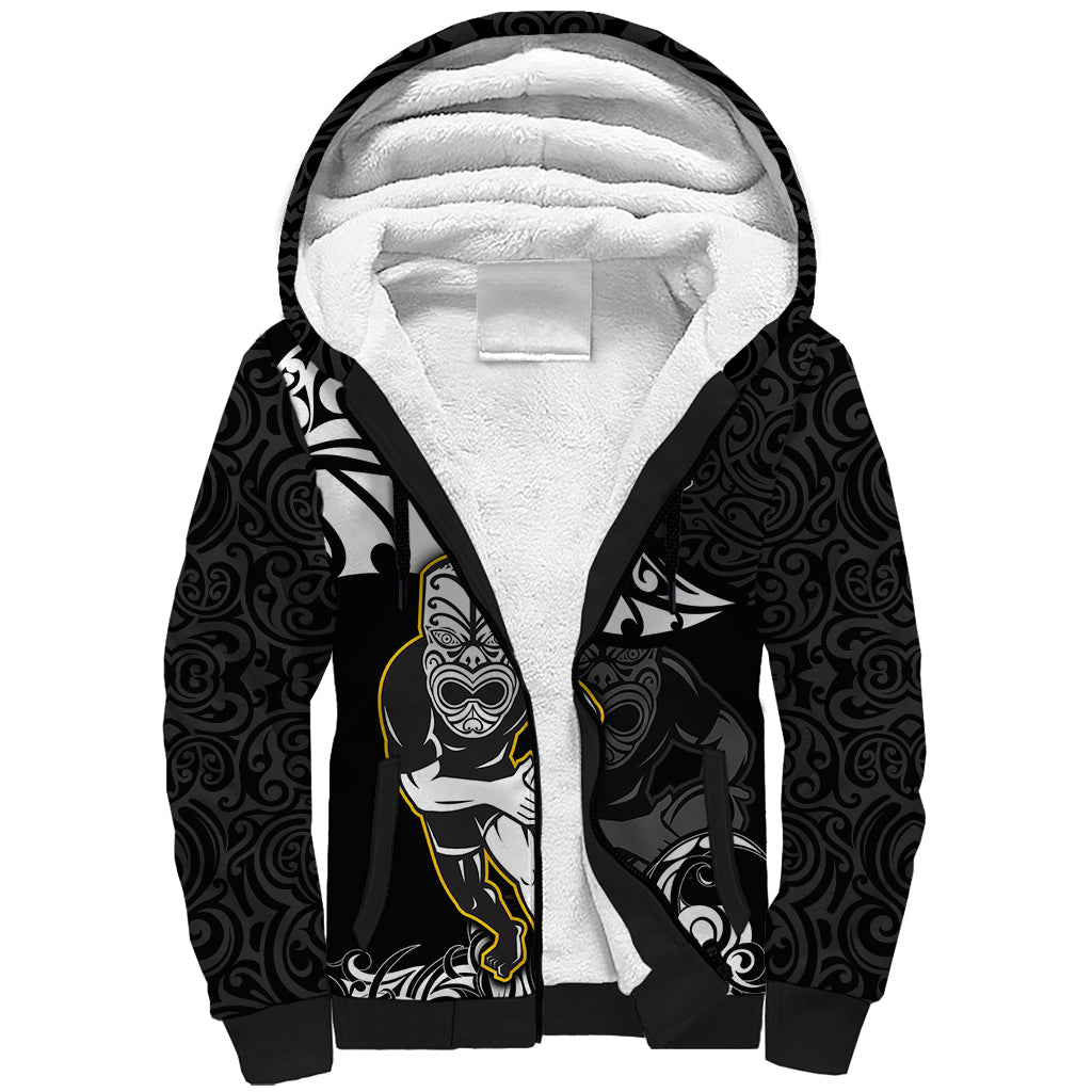 custom-new-zealand-rugby-sherpa-hoodie-maori-warrior-rugby-silver-fern-tribal-pattern