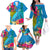 polynesian-family-matching-off-shoulder-long-sleeve-dress-and-hawaiian-shirt-the-turtle-jung-flower-with-maori-pattern-ethnic-style