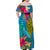 polynesian-family-matching-off-shoulder-maxi-dress-and-hawaiian-shirt-the-turtle-jung-flower-with-maori-pattern-ethnic-style