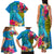 polynesian-family-matching-tank-maxi-dress-and-hawaiian-shirt-the-turtle-jung-flower-with-maori-pattern-ethnic-style