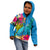 Custom Polynesian Kid Hoodie The Turtle Jung Flower with Maori Pattern Ethnic Style LT03 - Polynesian Pride