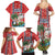 Hawaii Christmas Family Matching Summer Maxi Dress and Hawaiian Shirt The Santa Surfing Hawaii Xmas Style LT03 - Polynesian Pride