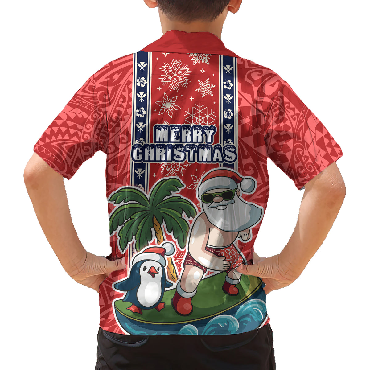 hawaii-christmas-kid-hawaiian-shirt-the-santa-surfing-hawaii-xmas-style