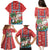 Custom Hawaii Christmas Family Matching Puletasi Dress and Hawaiian Shirt The Santa Surfing Hawaii Xmas Style LT03 - Polynesian Pride