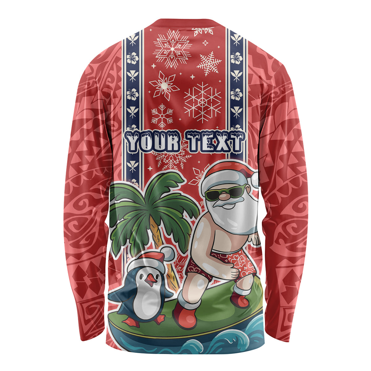 custom-hawaii-christmas-long-sleeve-shirt-the-santa-surfing-hawaii-xmas-style