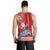 Custom Hawaii Mele Kalikimaka Men Tank Top Santa Riding The DolPhin Mix Kakau Pattern Red Style LT03 - Polynesian Pride