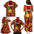 Hawaii Family Matching Puletasi Dress and Hawaiian Shirt Aloha Funny Pineapple Mix Kakau Hawaiian Tribal LT03 - Polynesian Pride