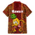 Hawaii Family Matching Puletasi Dress and Hawaiian Shirt Aloha Funny Pineapple Mix Kakau Hawaiian Tribal LT03 - Polynesian Pride