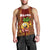 Hawaii Men Tank Top Aloha Funny Pineapple Mix Kakau Hawaiian Tribal LT03 - Polynesian Pride