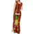 Hawaii Tank Maxi Dress Aloha Funny Pineapple Mix Kakau Hawaiian Tribal LT03 - Polynesian Pride