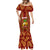 Custom Hawaii Mermaid Dress Aloha Funny Pineapple Mix Kakau Hawaiian Tribal LT03 - Polynesian Pride