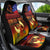 Samoan Siva Afi Car Seat Cover Tribal Performers of Samoan Fire Knife Dancing