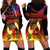 Samoan Siva Afi Hoodie Dress Tribal Performers of Samoan Fire Knife Dancing