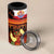 Tahitian Siva Afi 4 in 1 Can Cooler Tumbler Tribal Performers of Tahitian Fire Knife Dancing