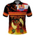 Tahitian Siva Afi Polo Shirt Tribal Performers of Tahitian Fire Knife Dancing