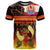 Tahitian Siva Afi T Shirt Tribal Performers of Tahitian Fire Knife Dancing