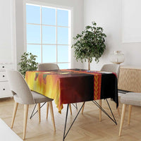 Tahitian Siva Afi Tablecloth Tribal Performers of Tahitian Fire Knife Dancing