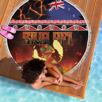 Aotearoa Siva Afi Beach Blanket Tribal Performers of Aotearoa Fire Knife Dancing LT03 - Polynesian Pride