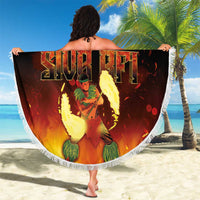 Aotearoa Siva Afi Beach Blanket Tribal Performers of Aotearoa Fire Knife Dancing LT03 - Polynesian Pride
