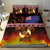 Aotearoa Siva Afi Bedding Set Tribal Performers of Aotearoa Fire Knife Dancing