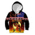 Aotearoa Siva Afi Kid Hoodie Tribal Performers of Aotearoa Fire Knife Dancing