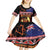 Aotearoa Siva Afi Kid Short Sleeve Dress Tribal Performers of Aotearoa Fire Knife Dancing