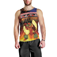 Aotearoa Siva Afi Men Tank Top Tribal Performers of Aotearoa Fire Knife Dancing LT03 - Polynesian Pride