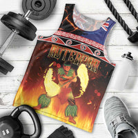 Aotearoa Siva Afi Men Tank Top Tribal Performers of Aotearoa Fire Knife Dancing LT03 - Polynesian Pride