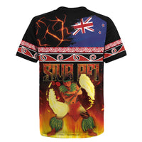 Aotearoa Siva Afi Rugby Jersey Tribal Performers of Aotearoa Fire Knife Dancing LT03 - Polynesian Pride