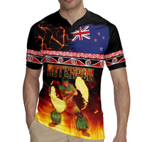 Aotearoa Siva Afi Rugby Jersey Tribal Performers of Aotearoa Fire Knife Dancing LT03 - Polynesian Pride
