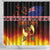 Aotearoa Siva Afi Shower Curtain Tribal Performers of Aotearoa Fire Knife Dancing