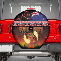Aotearoa Siva Afi Spare Tire Cover Tribal Performers of Aotearoa Fire Knife Dancing LT03 - Polynesian Pride