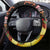 Aotearoa Siva Afi Steering Wheel Cover Tribal Performers of Aotearoa Fire Knife Dancing