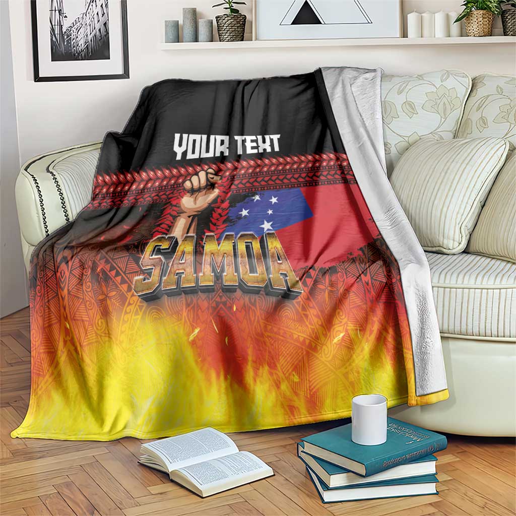 Personalised Samoan Spirit - Samoa Tribal Heritage Blanket