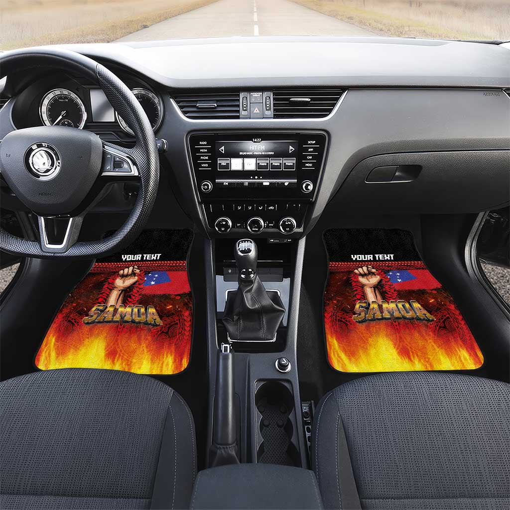 Personalised Samoan Spirit - Samoa Tribal Heritage Car Mats
