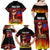 Personalised Samoan Spirit - Samoa Tribal Heritage Family Matching Off Shoulder Maxi Dress and Hawaiian Shirt