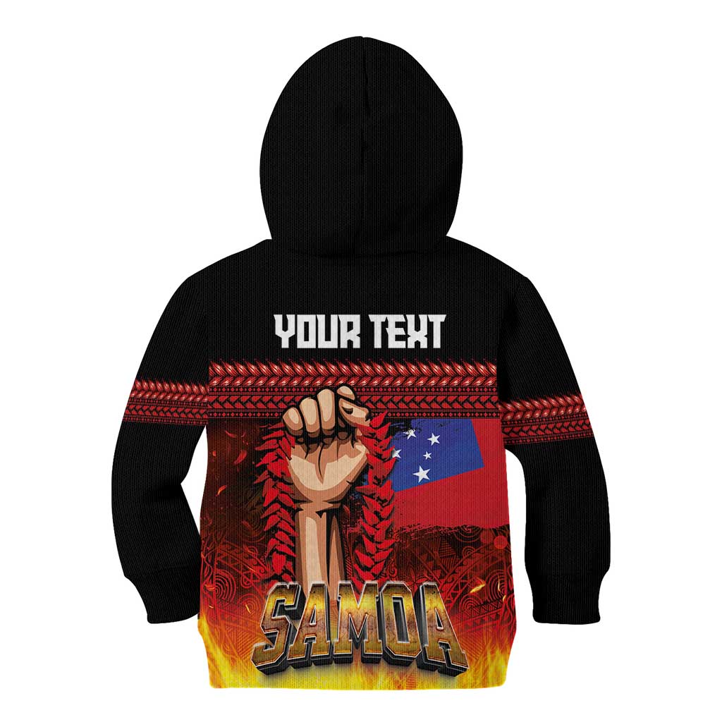 Personalised Samoan Spirit - Samoa Tribal Heritage Kid Hoodie