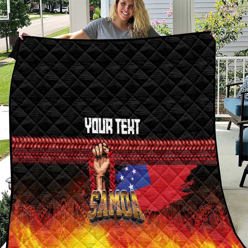 Personalised Samoan Spirit - Samoa Tribal Heritage Quilt