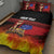 Personalised Samoan Spirit - Samoa Tribal Heritage Quilt Bed Set