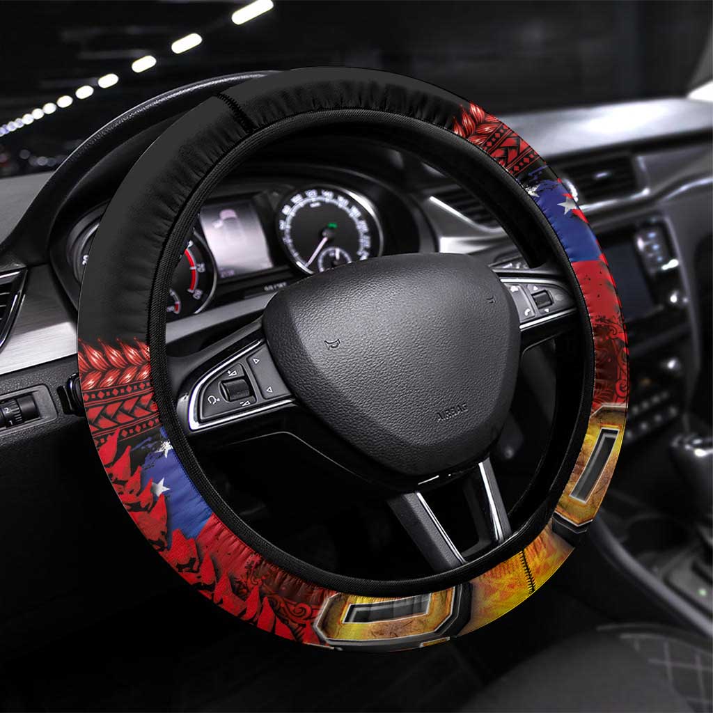 Samoan Spirit - Samoa Tribal Heritage Steering Wheel Cover