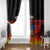 Personalised Samoan Spirit - Samoa Tribal Heritage Window Curtain