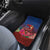 Proud of Samoa Car Mats Ula Nifo with Samoa 685 and Hibiscus Tapa Tribal Pattern