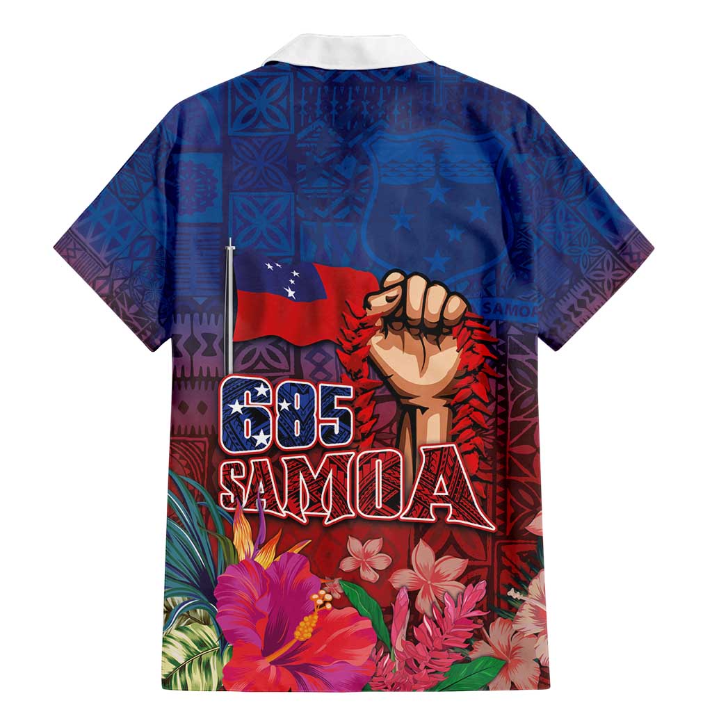 Proud of Samoa Family Matching Mermaid Dress and Hawaiian Shirt Ula Nifo with Samoa 685 and Hibiscus Tapa Tribal Pattern